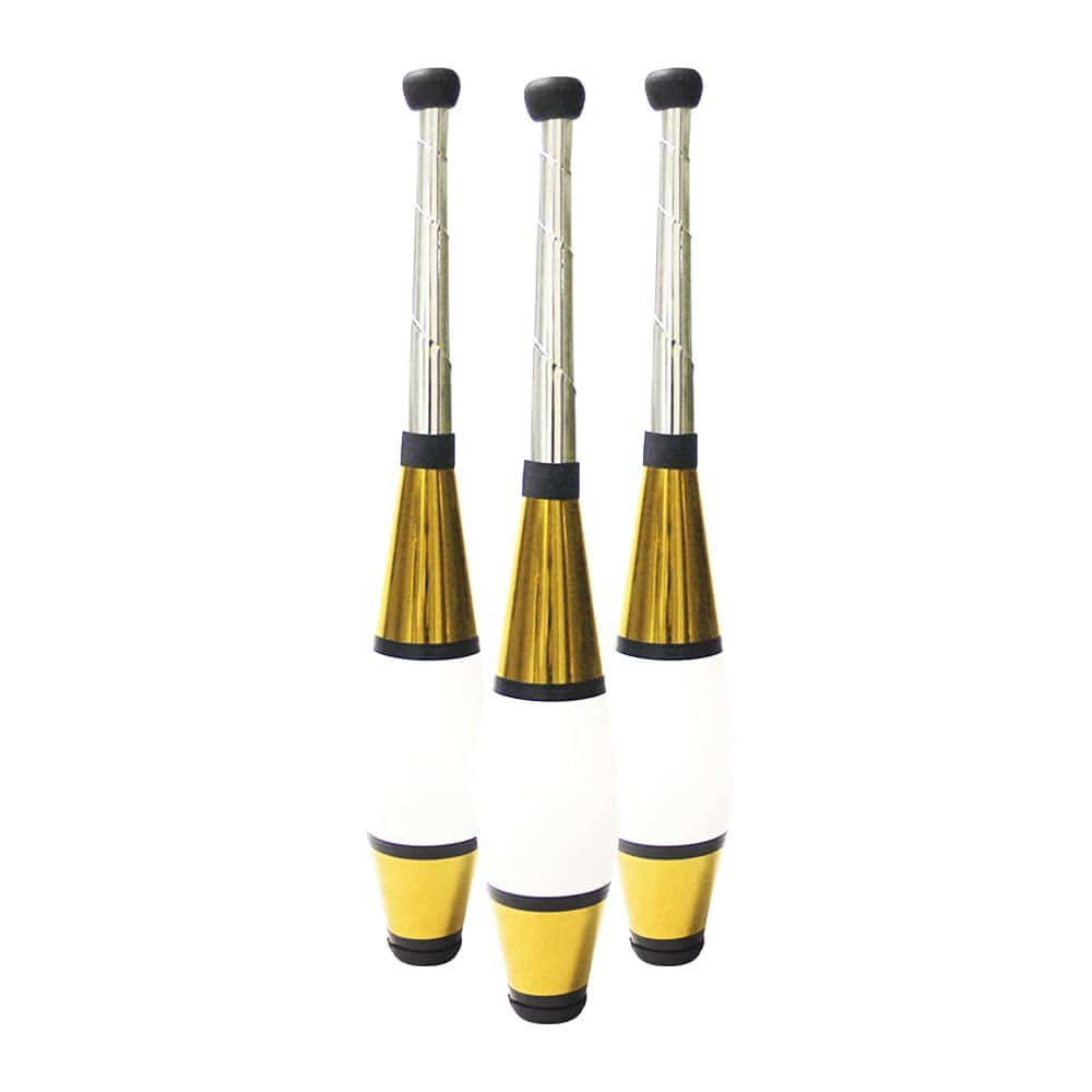 Set de 3 Mazas de Malabares Zeekio -Dorado - Imagen 3