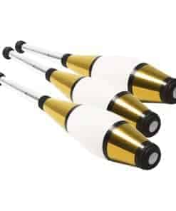 Set de 3 Mazas de Malabares Zeekio -Dorado