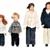 Familia de Muñecos en Miniatura Aztec Imports, Inc., Trajes