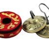 Campanas de meditación tibetanas Tingsha/Címbalos de dedo