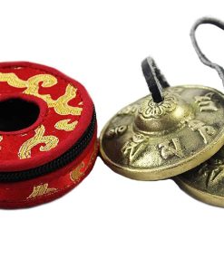 Campanas de meditación tibetanas Tingsha/Címbalos de dedo