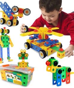 ETI Toys STEM Learning Juego de Bloques de Construcción