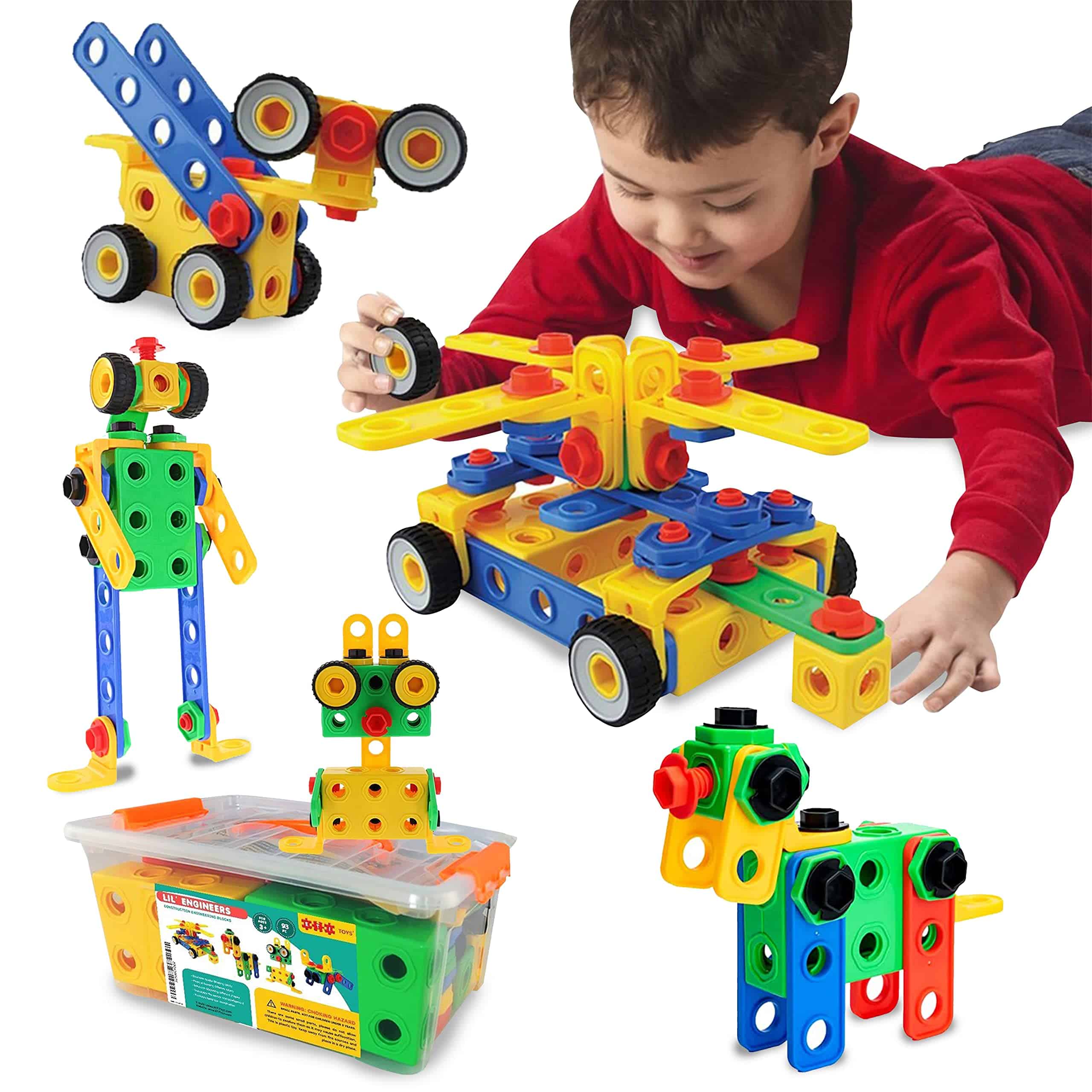 ETI Toys STEM Learning Juego de Bloques de Construcción