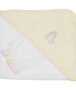 Toalla con Mitón Kissy Kissy Unisex-Bebé Giraffe