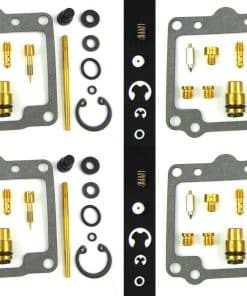 Conjunto de 4 kits de reparación de carburador para 80-83