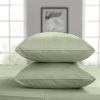 Funda de Almohada de Lujo Threadmill Queen -Verde Salvia