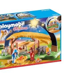Playmobil 9494 Pesebre Iluminado de Navidad con Pies