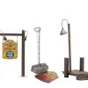 NECA - Friday The 13th - Set de Accesorios Campamento