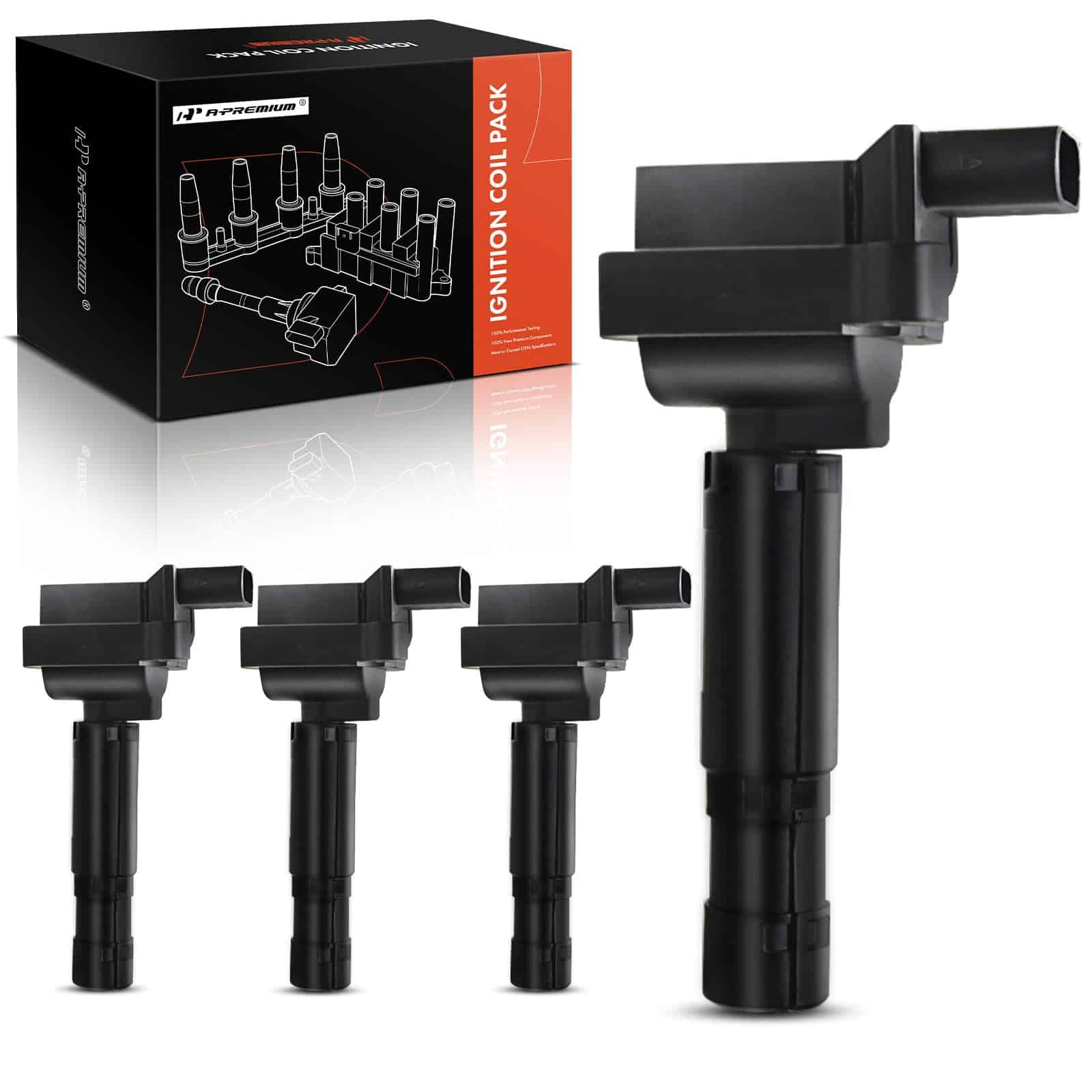 Conjunto de 4 Bobinas de Encendido A-Premium -5 L4 1.8L