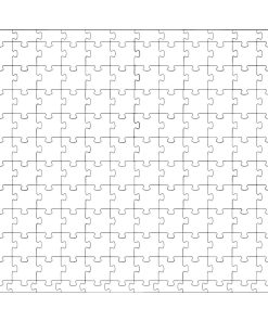 Rompecabezas Comunitario en Blanco de Hygloss Products -