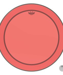 Remo Powerstroke P3 Color rojo Bass Drumhead, 26"