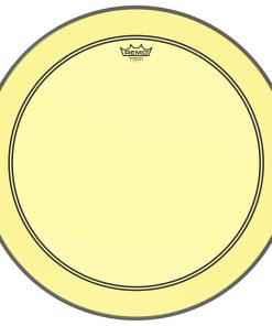 Remo Powerstroke P3 Color Amarillo Banqueta de Batería, 24"