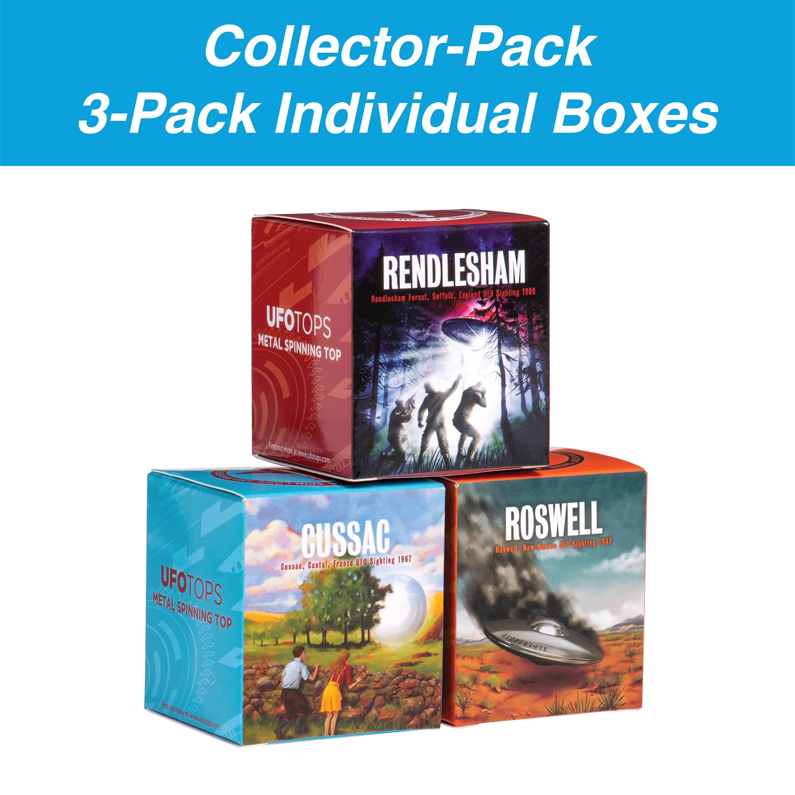 Tops UFO | Trompos Metálicos | Colección Andromeda Serie - Imagen 4