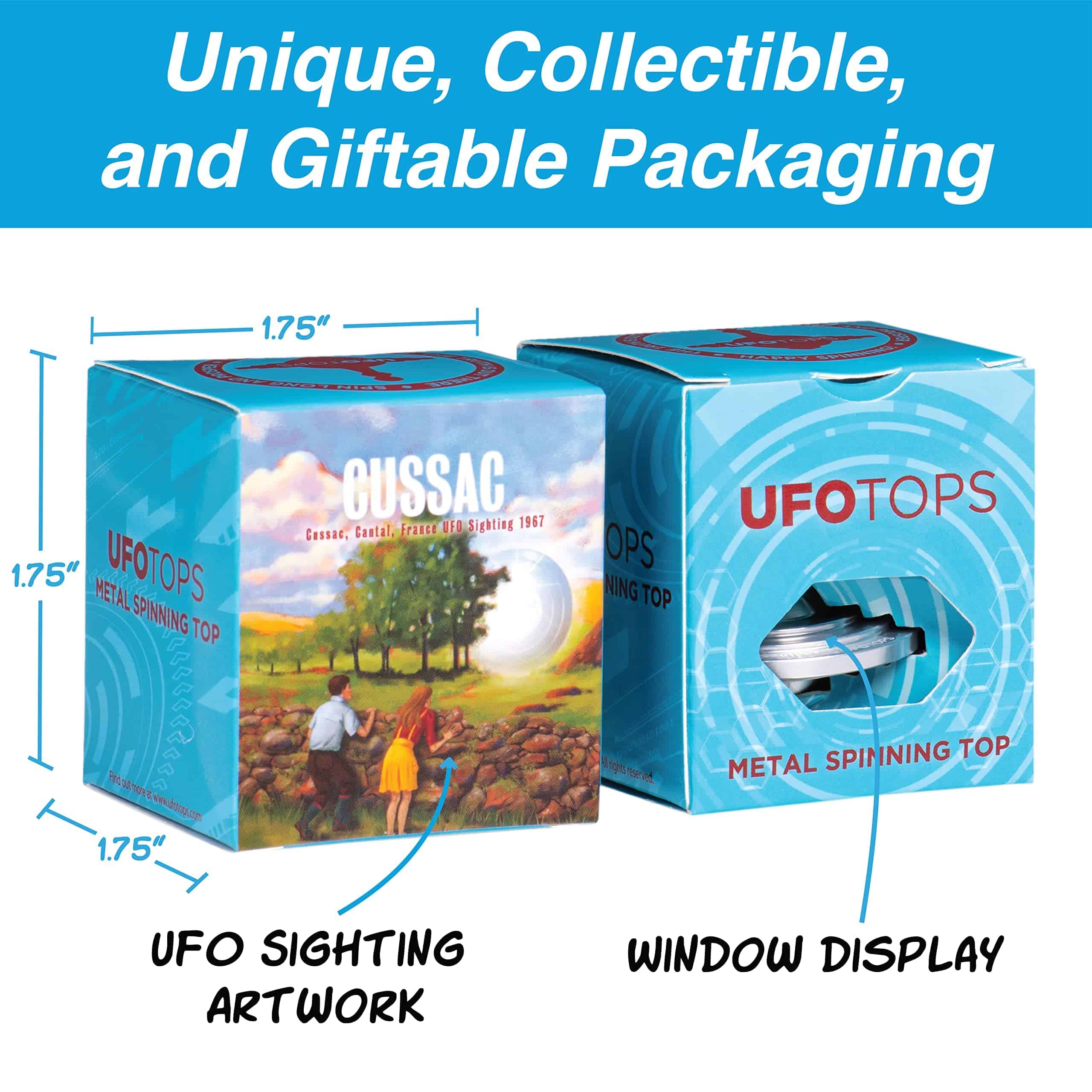 Tops UFO | Trompos Metálicos | Colección Andromeda Serie - Imagen 5