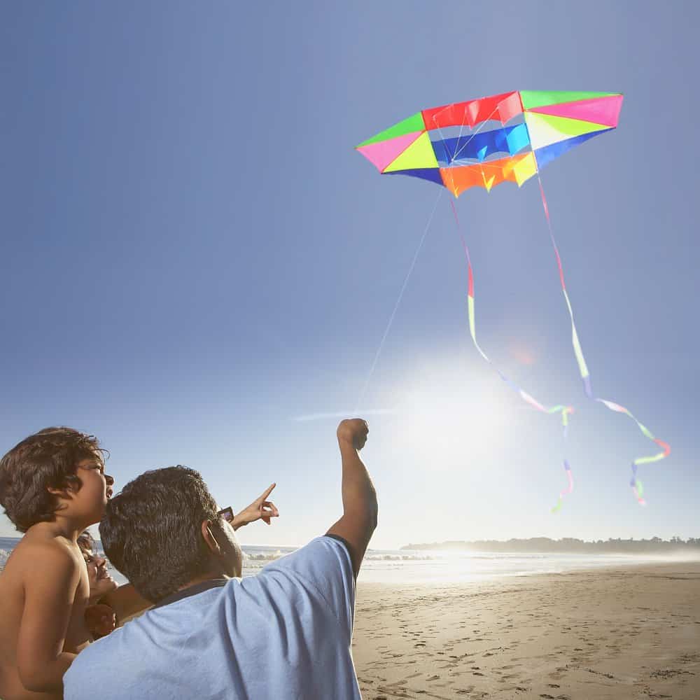 Cometa de Playa para Adultos Grande con -Arcoiris - Imagen 7