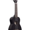 Ukulele Soprano Kala KA-15 Satin de Caoba - Negro