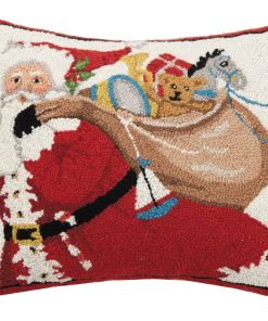 Mary Lake Thompson Santa con Bolsa de Regalos Gancho,