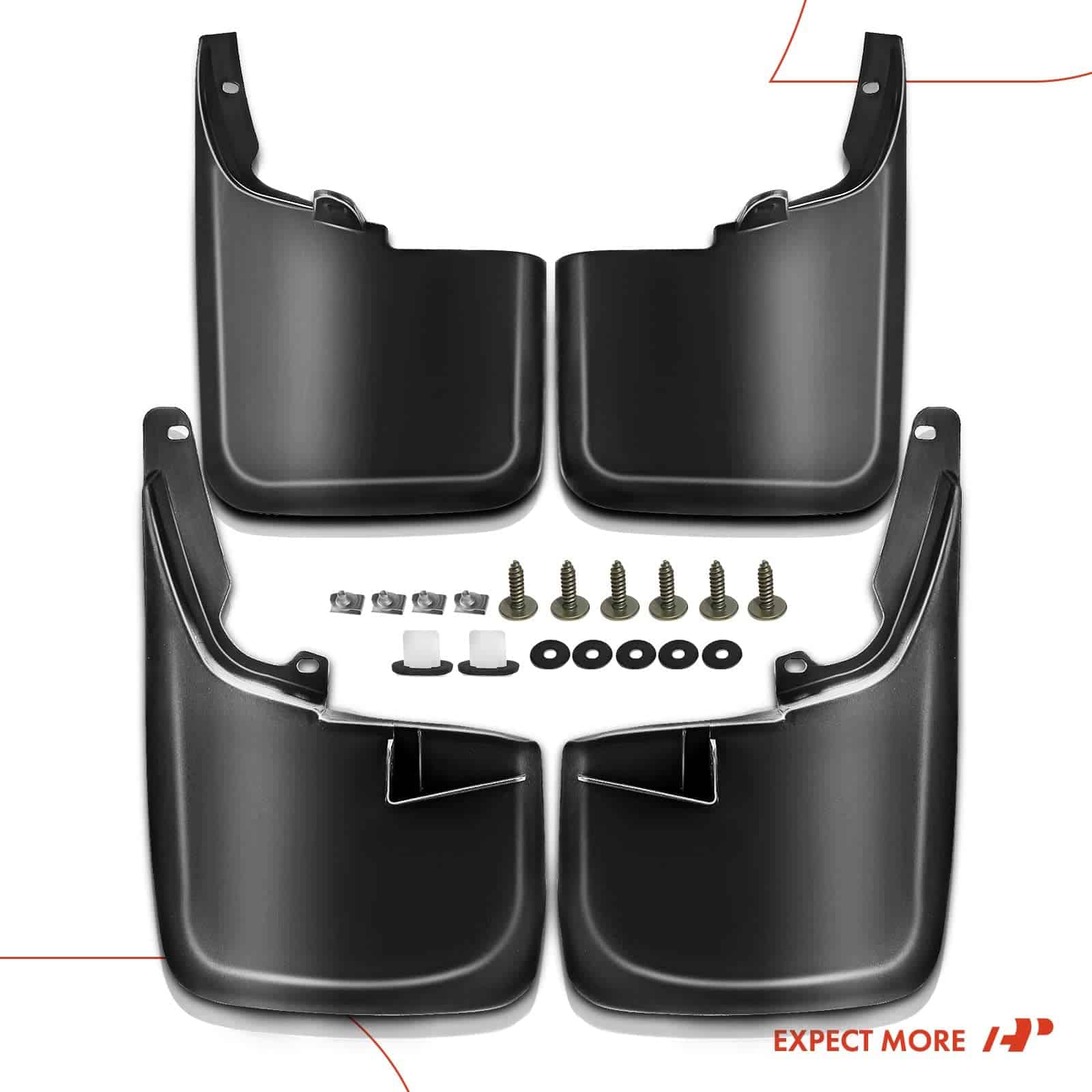 Conjunto de 4PCS de Protectores de Salpicaduras de Barro - Imagen 9