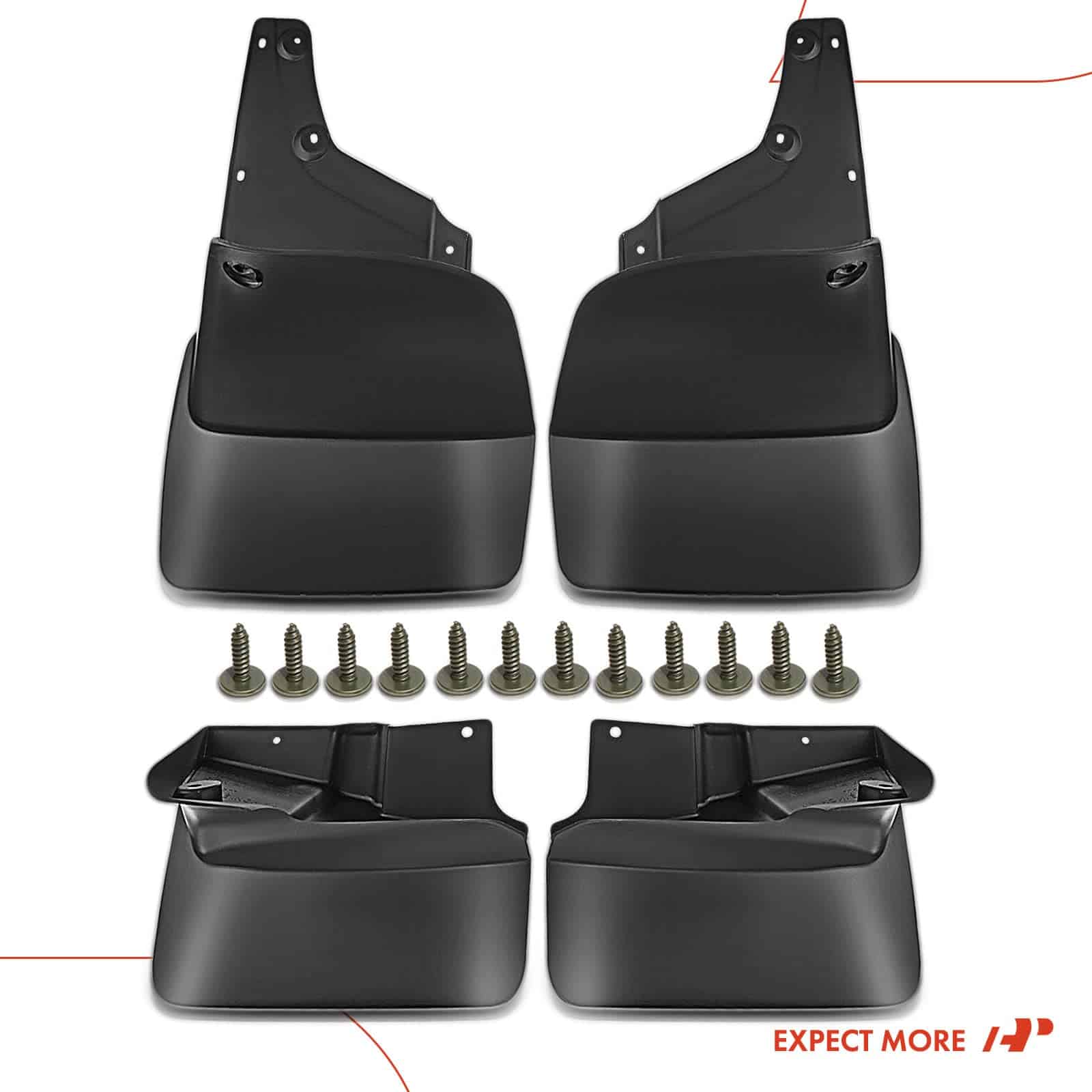 Conjunto de 4PCS de Aletas de Barro y Salpicaduras de Barro - Imagen 9