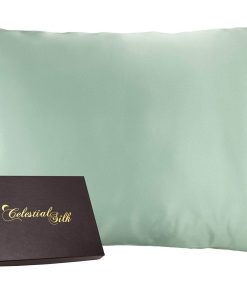 Funda de Almohada de Seda 100% Celestial Silk -Verde Menta