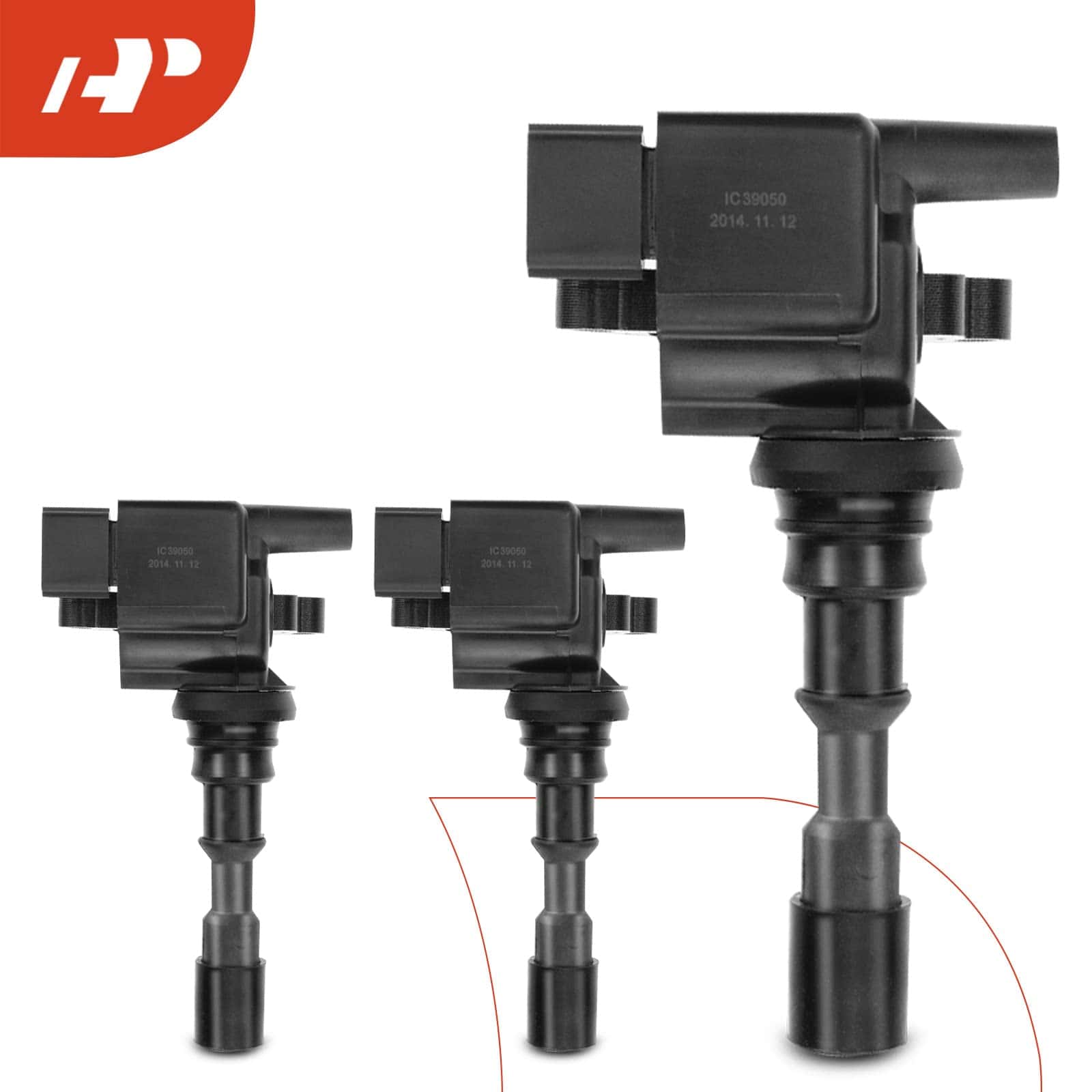 Conjunto de 3 Bobinas de Encendido Compatible con Kia - Imagen 9