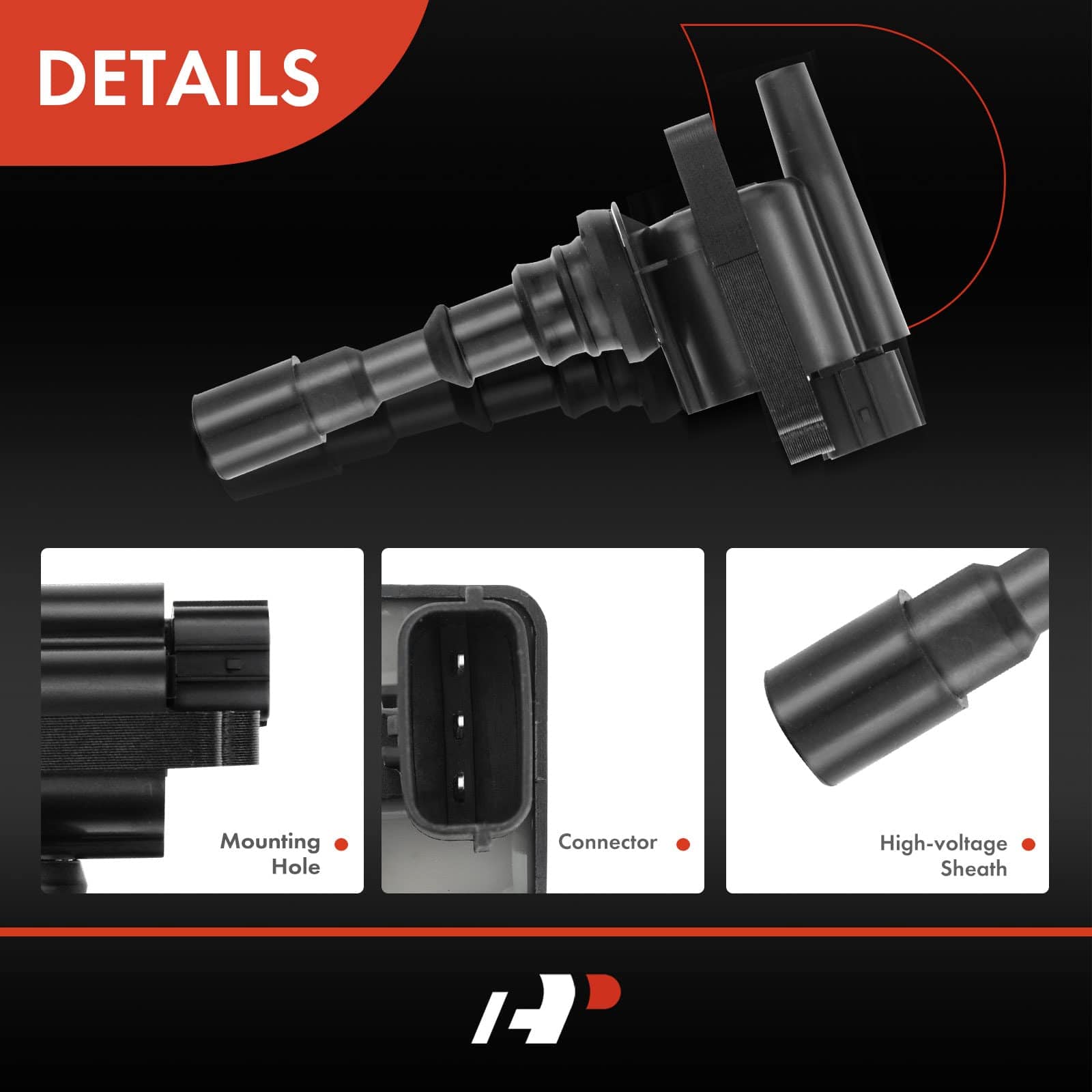 Conjunto de 3 Bobinas de Encendido Compatible con Kia - Imagen 6