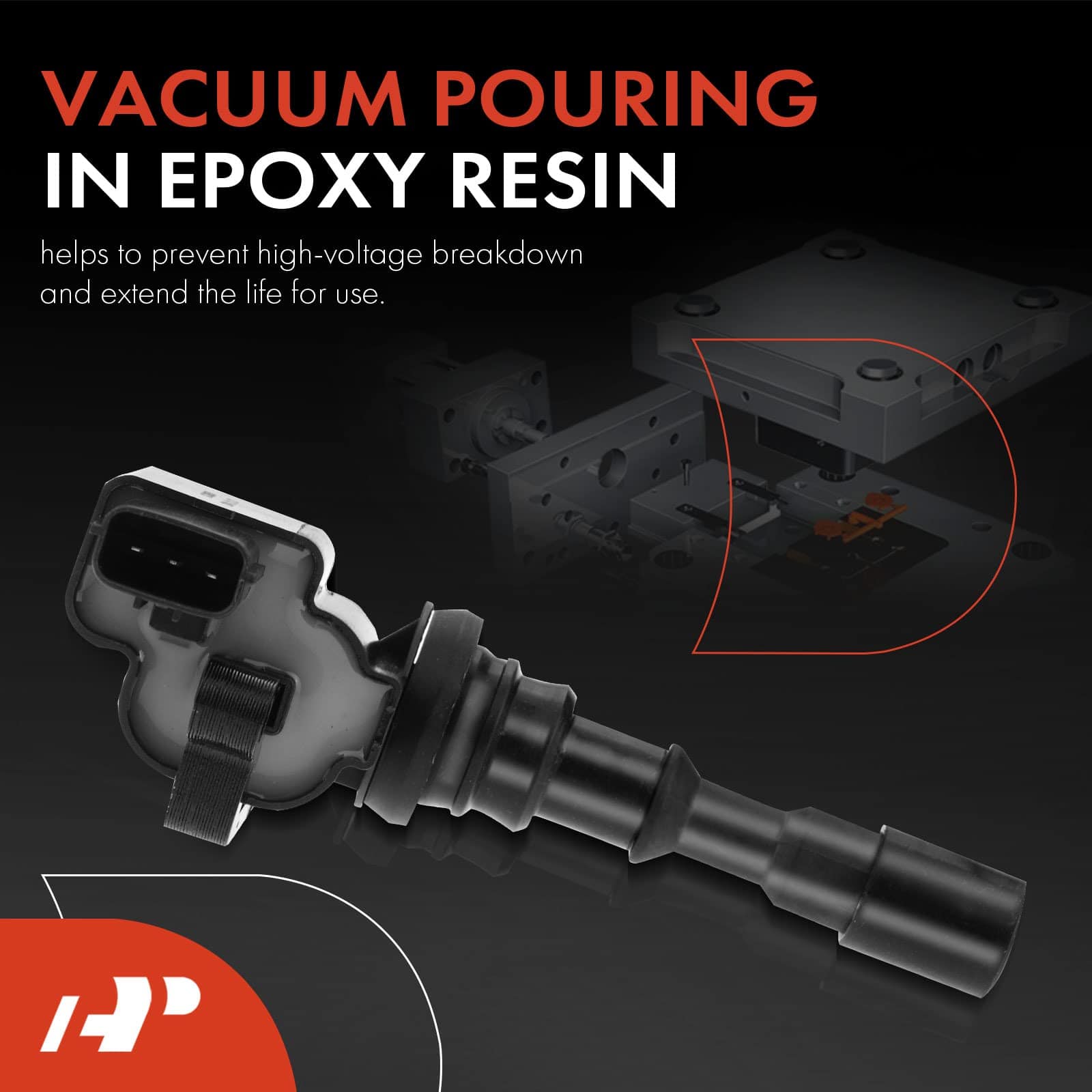 Conjunto de 3 Bobinas de Encendido Compatible con Kia - Imagen 4