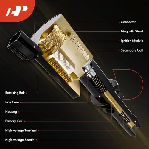 Paquete de 8 bobinas de encendido A-Premium compatible con - Imagen 5