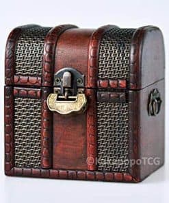 KakapopoTCG Elven Chest (Chainmail) Caja de Madera con