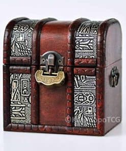 KakapopoTCG Cofre Élfico (Antiguo Egipto) Caja de Madera