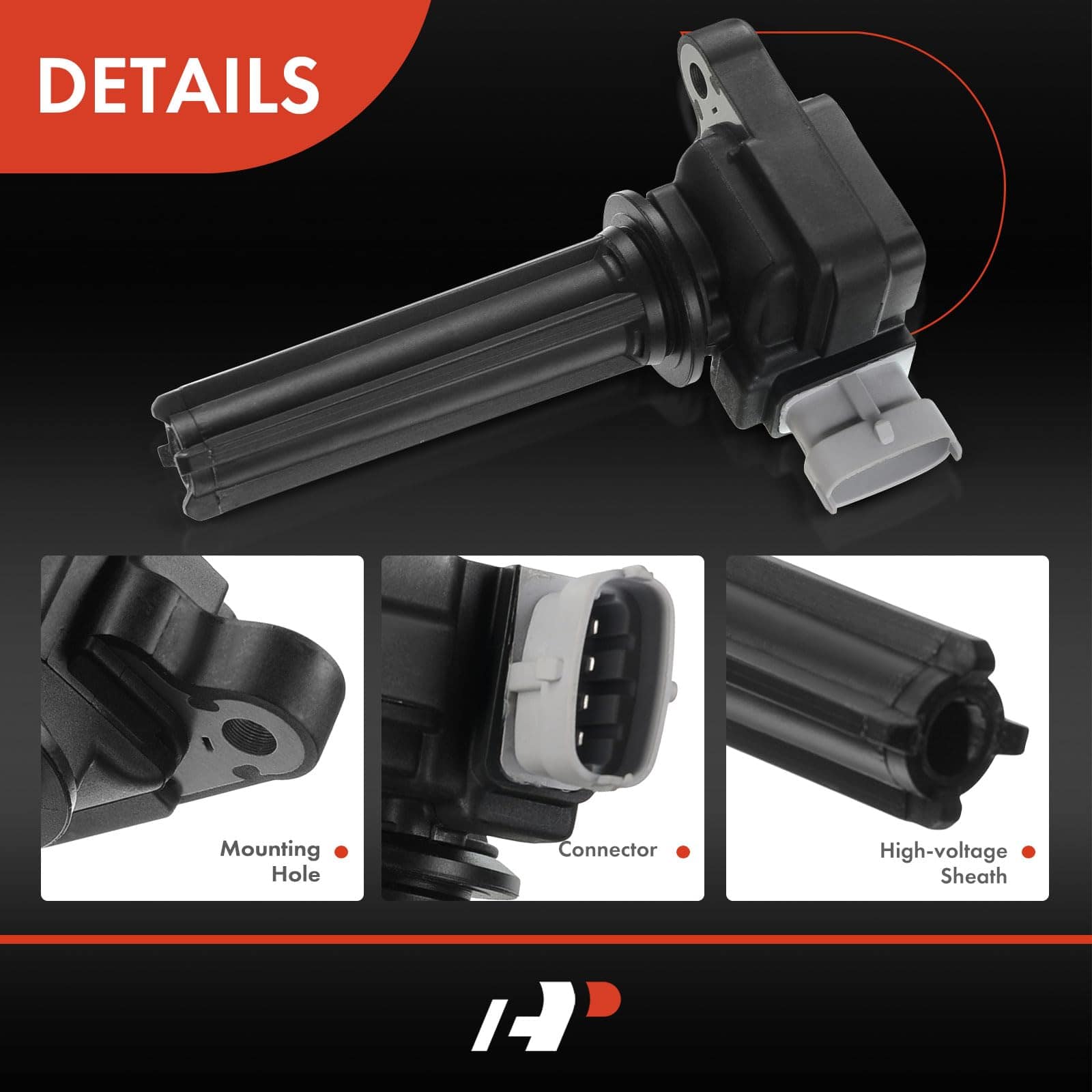 Pack de 4 Bobinas de Encendido del Motor Compatible con - Imagen 6