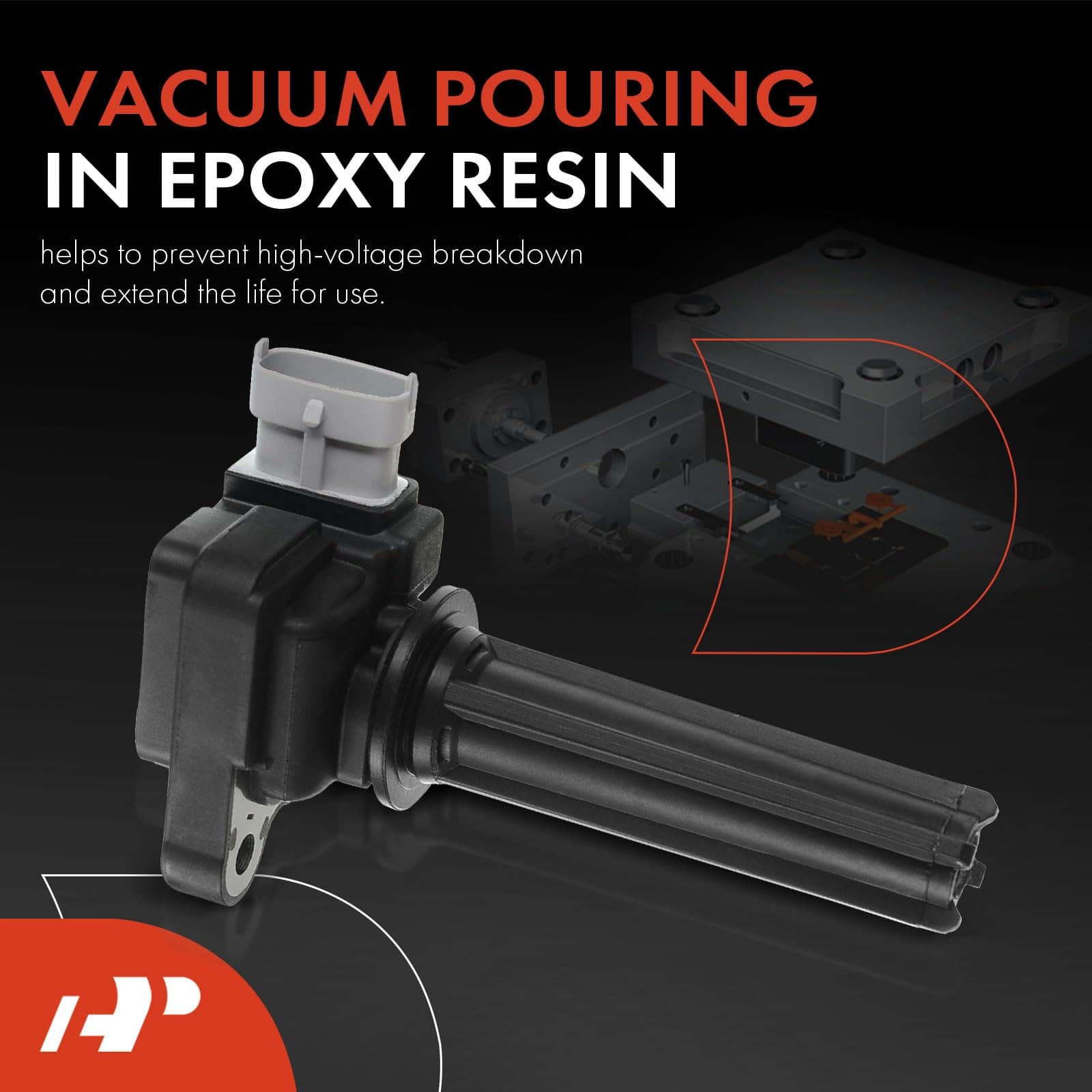 Pack de 4 Bobinas de Encendido del Motor Compatible con - Imagen 4