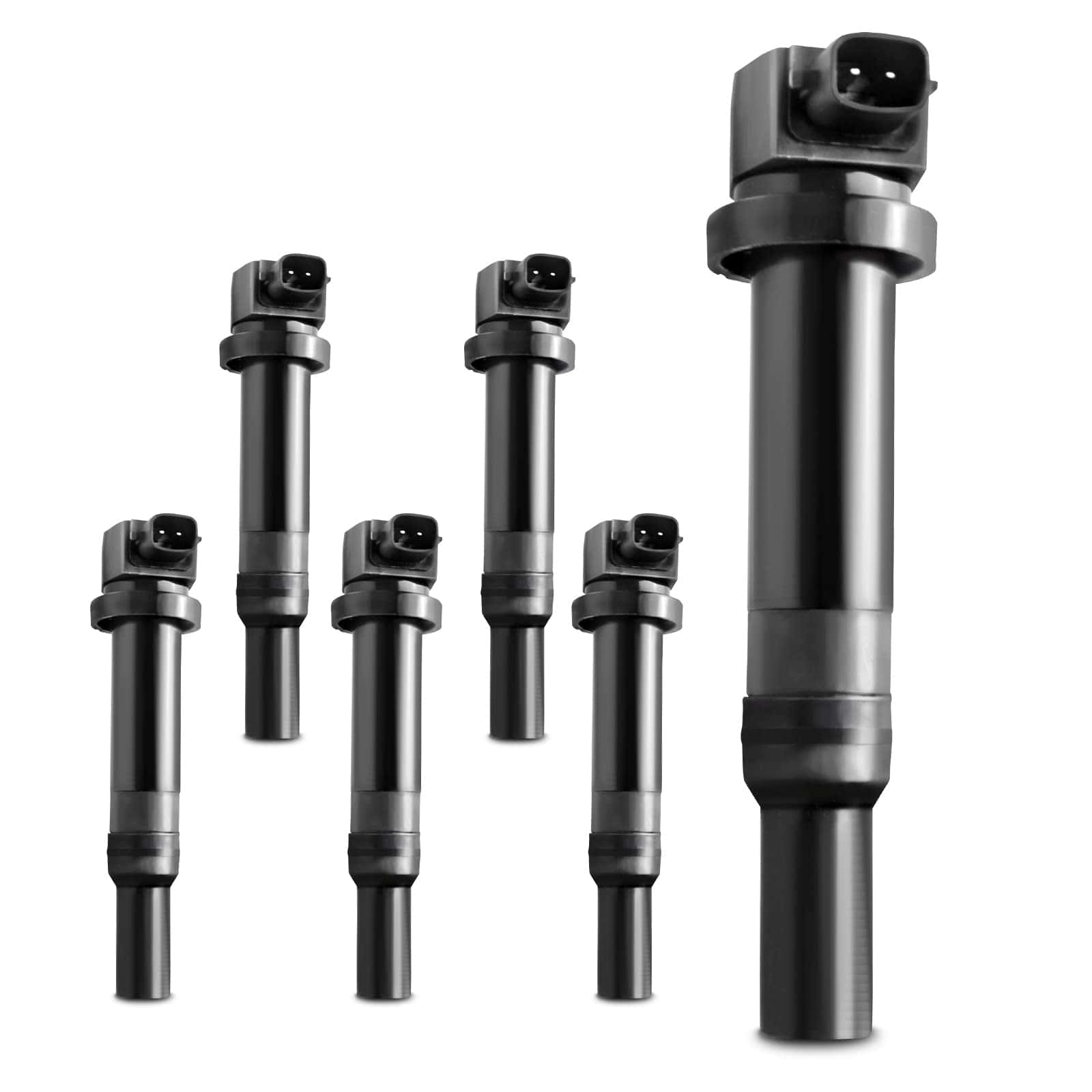 Conjunto de 6 bobinas de encendido A-Premium (2 pines)