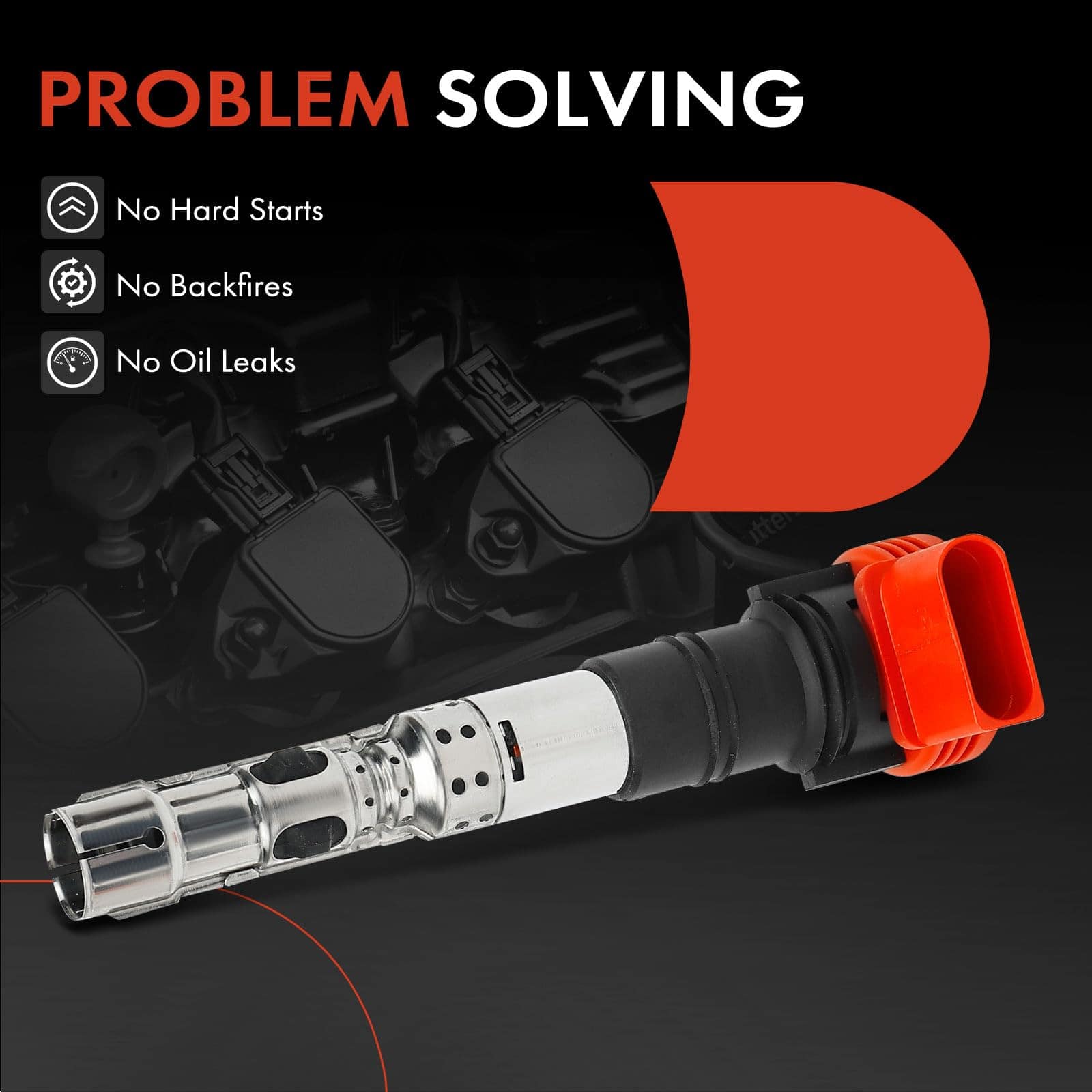 Conjunto de 8 Bobinas de Encendido A-Premium Compatible con - Imagen 8