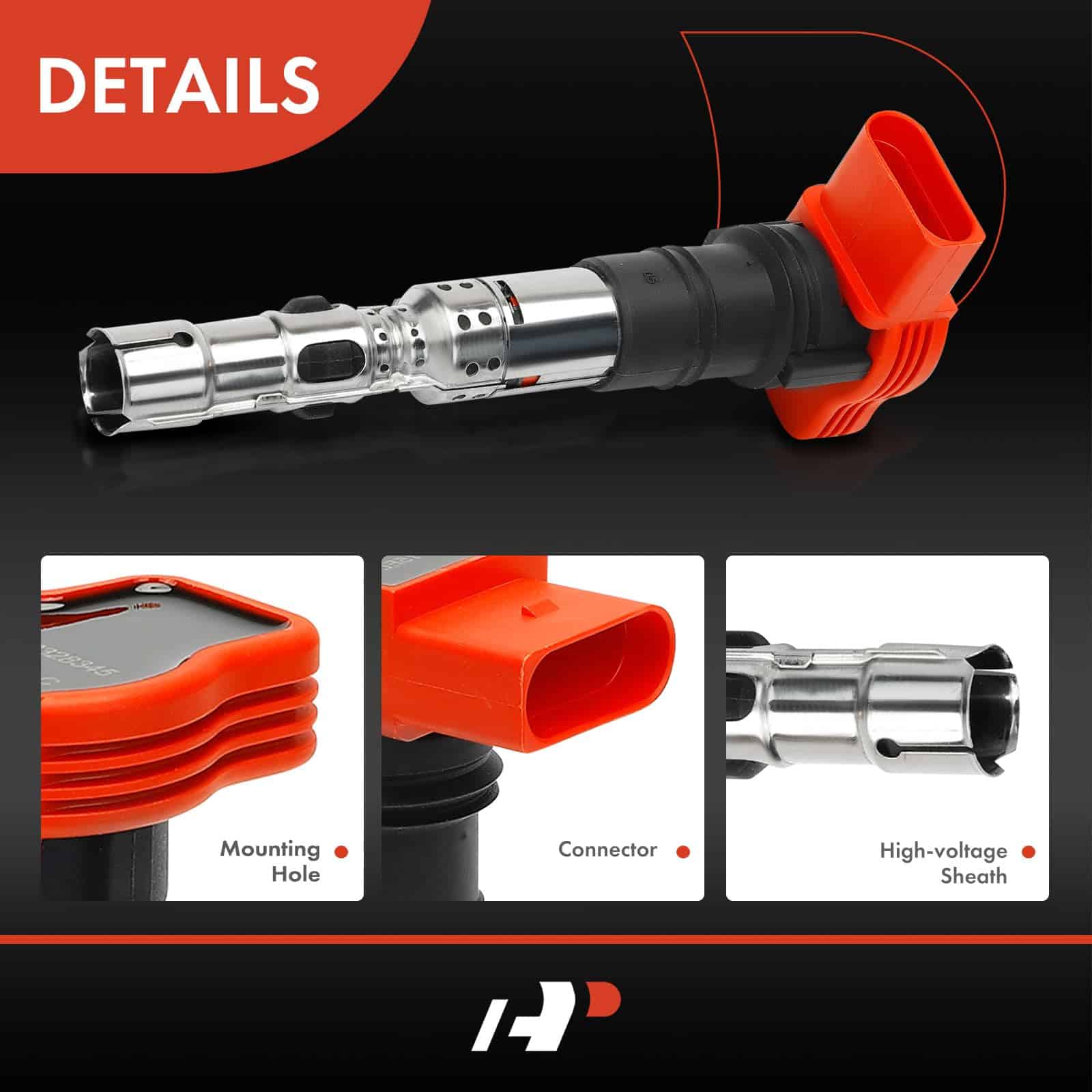 Conjunto de 8 Bobinas de Encendido A-Premium Compatible con - Imagen 6