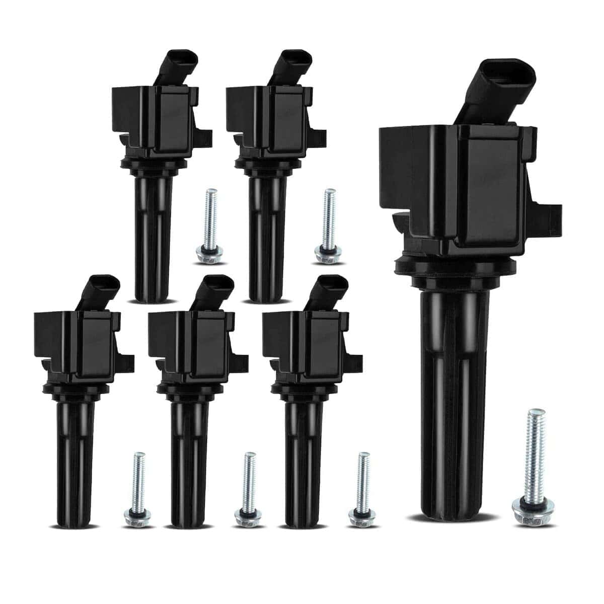 Conjunto de 6 bobinas de encendido A-Premium Compatible con