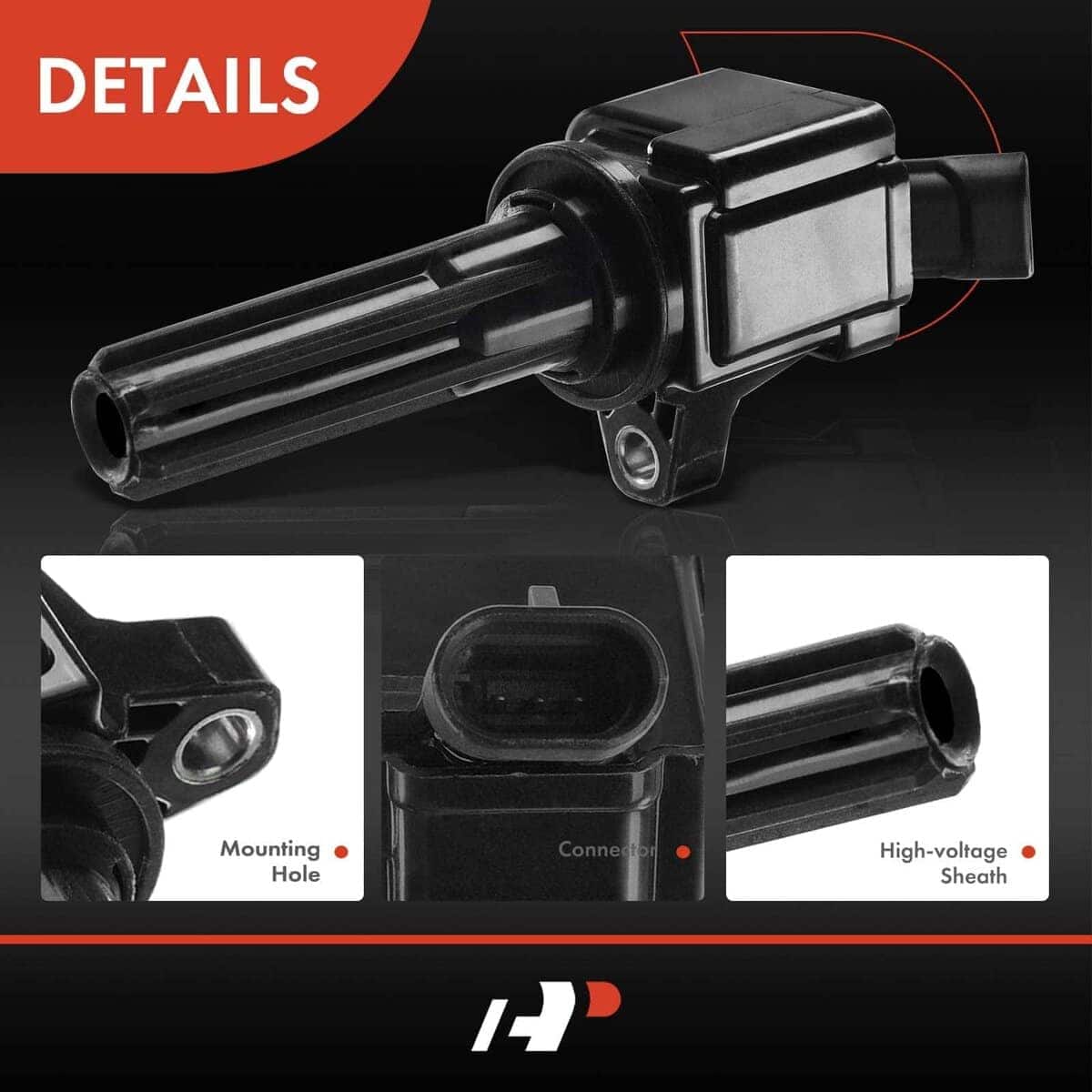 Conjunto de 6 bobinas de encendido A-Premium Compatible con - Imagen 6