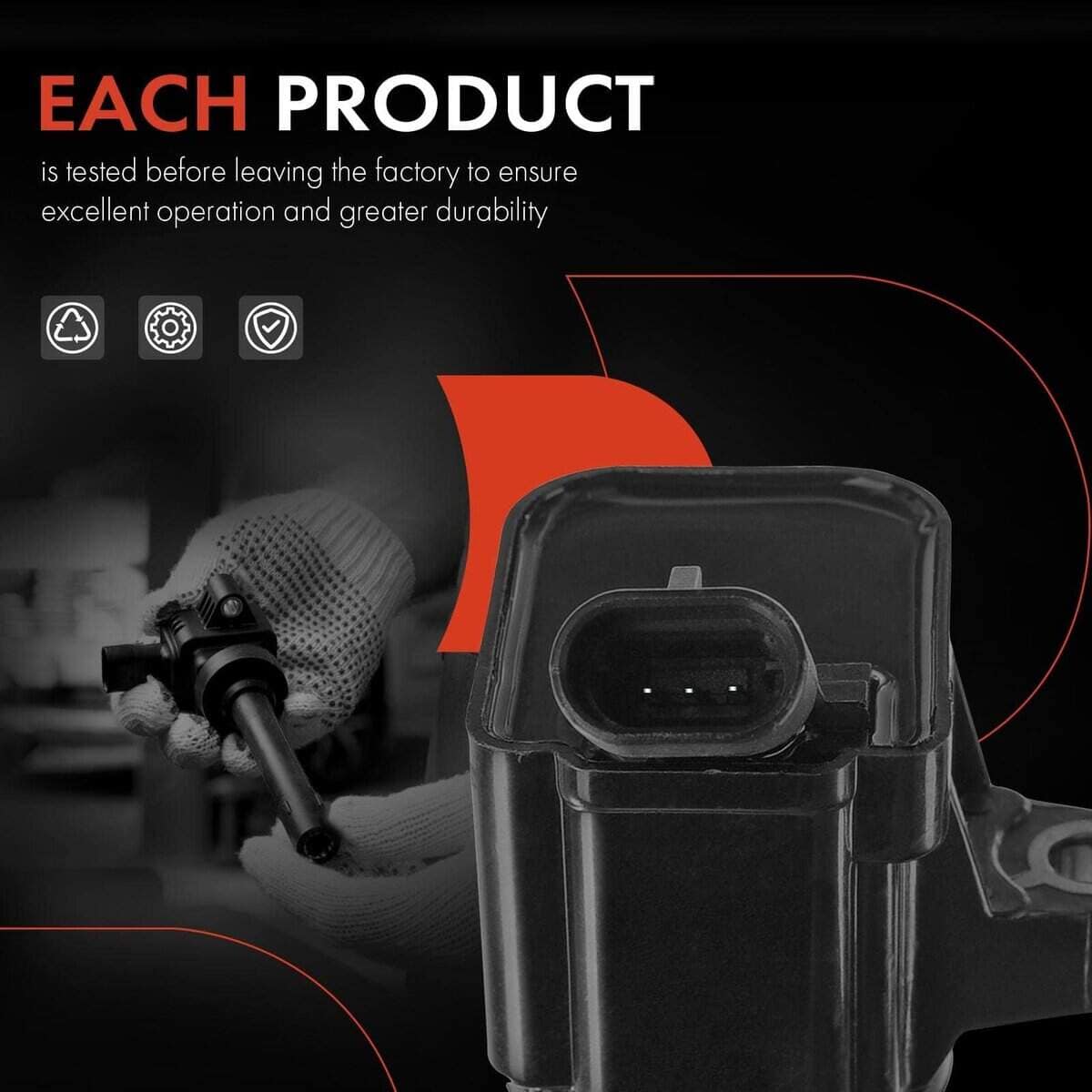 Conjunto de 6 bobinas de encendido A-Premium Compatible con - Imagen 7