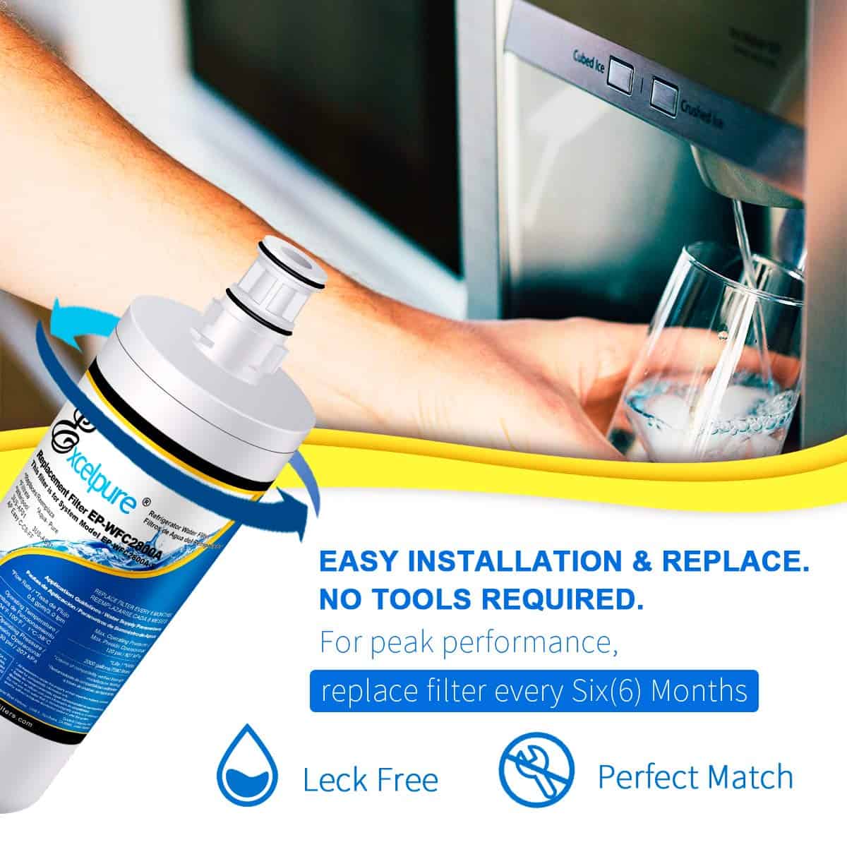 Filtro de Agua de Repuesto EXCELPURE 3US-AF01 para Filtrete - Imagen 6