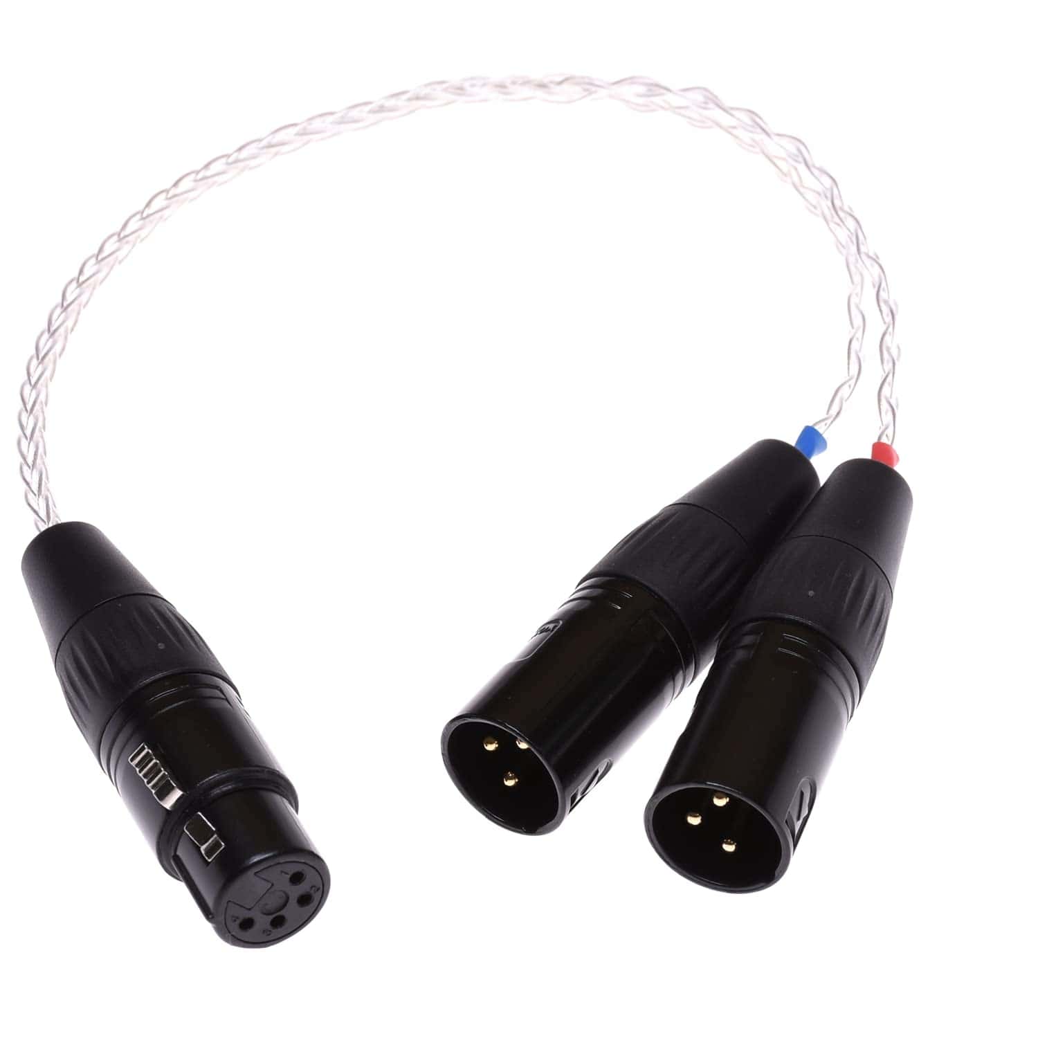 Adaptador de Audio Balanceado GAGACOCC 2X 3pin XLR Macho a