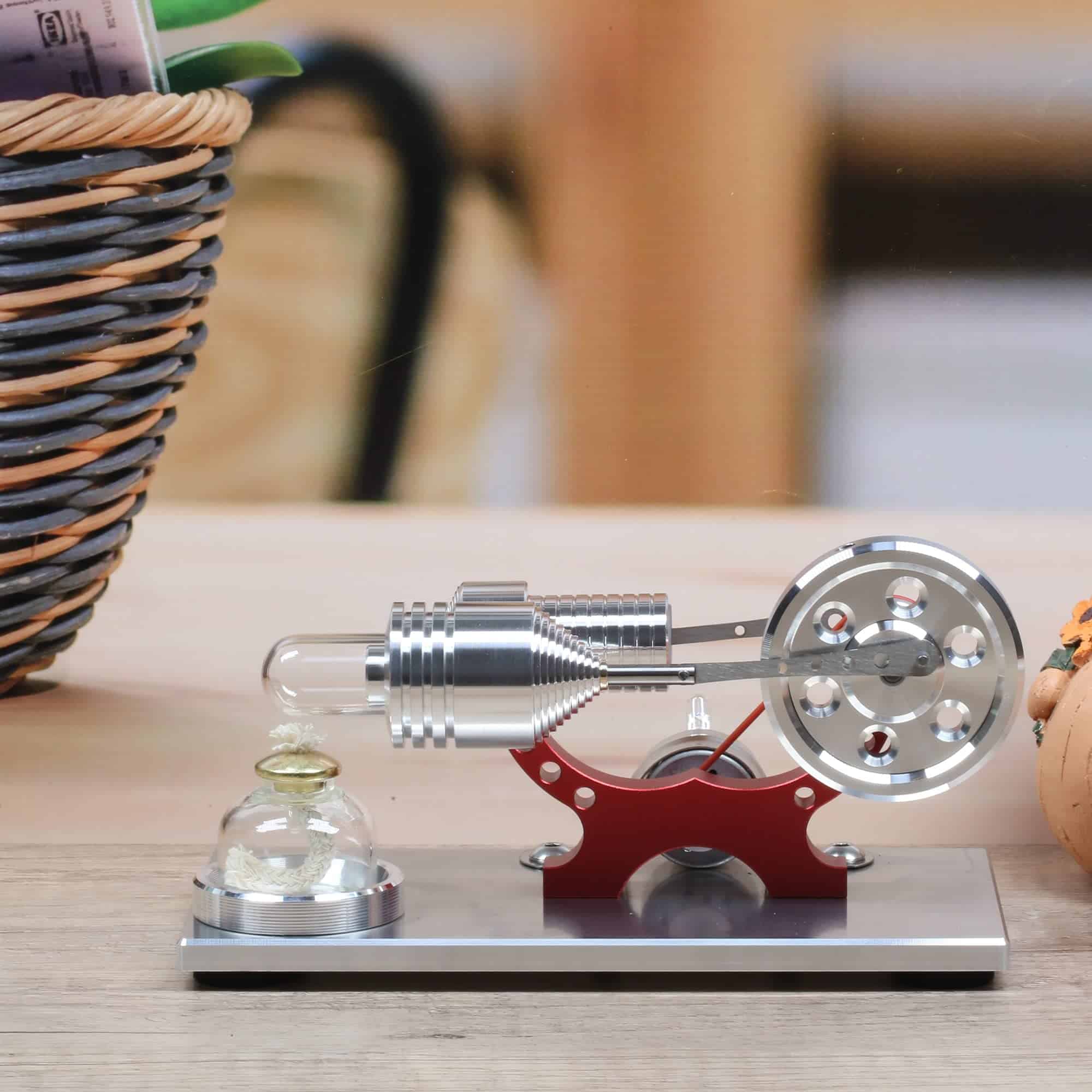 Motor del motor Stirling Sunnytech Hot Air Modelo de - Imagen 7