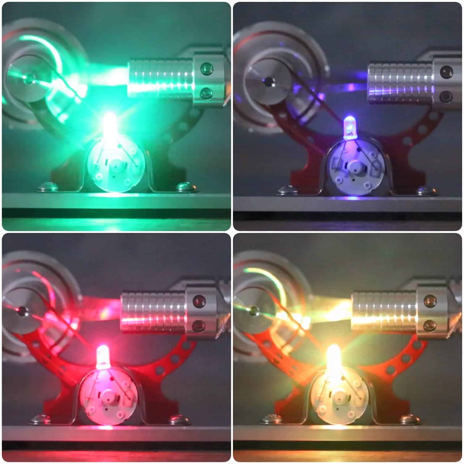 Motor del motor Stirling Sunnytech Hot Air Modelo de - Imagen 5