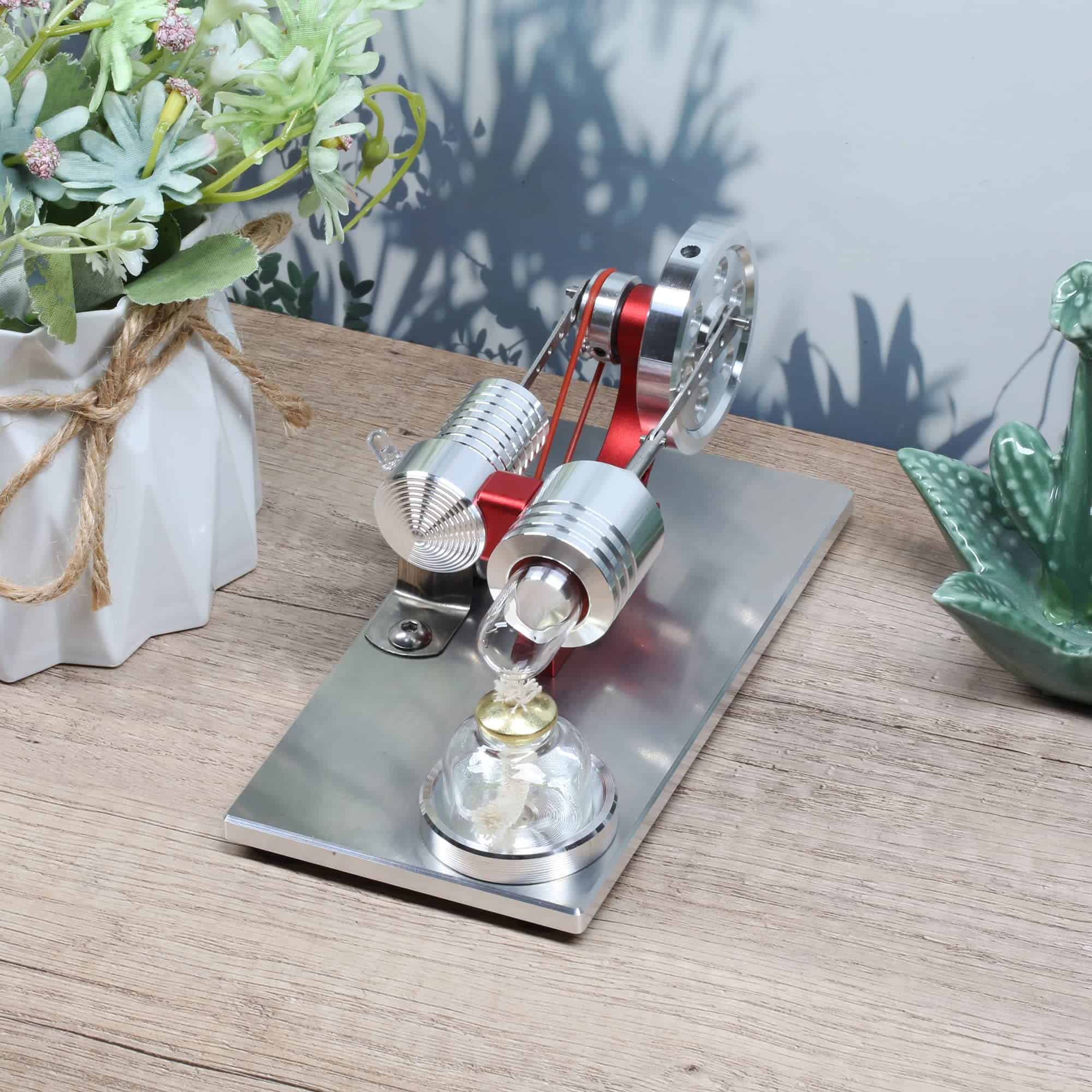 Motor del motor Stirling Sunnytech Hot Air Modelo de - Imagen 9