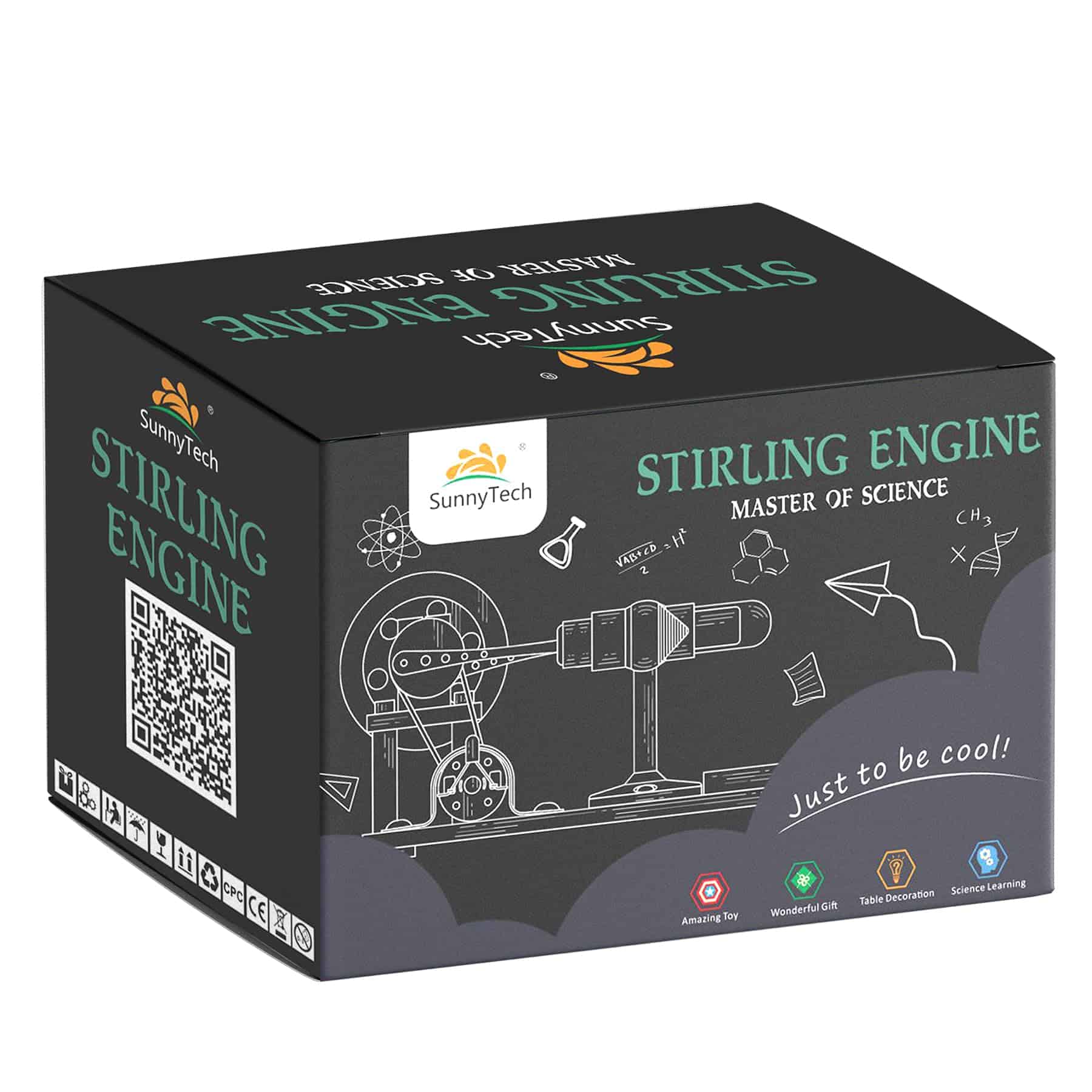 Motor de motor Stirling de aire caliente -SC005 - Imagen 5