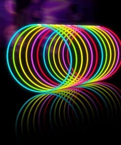 Glow Fever Glow Sticks Bulk 100ct 22'' -Multicolor
