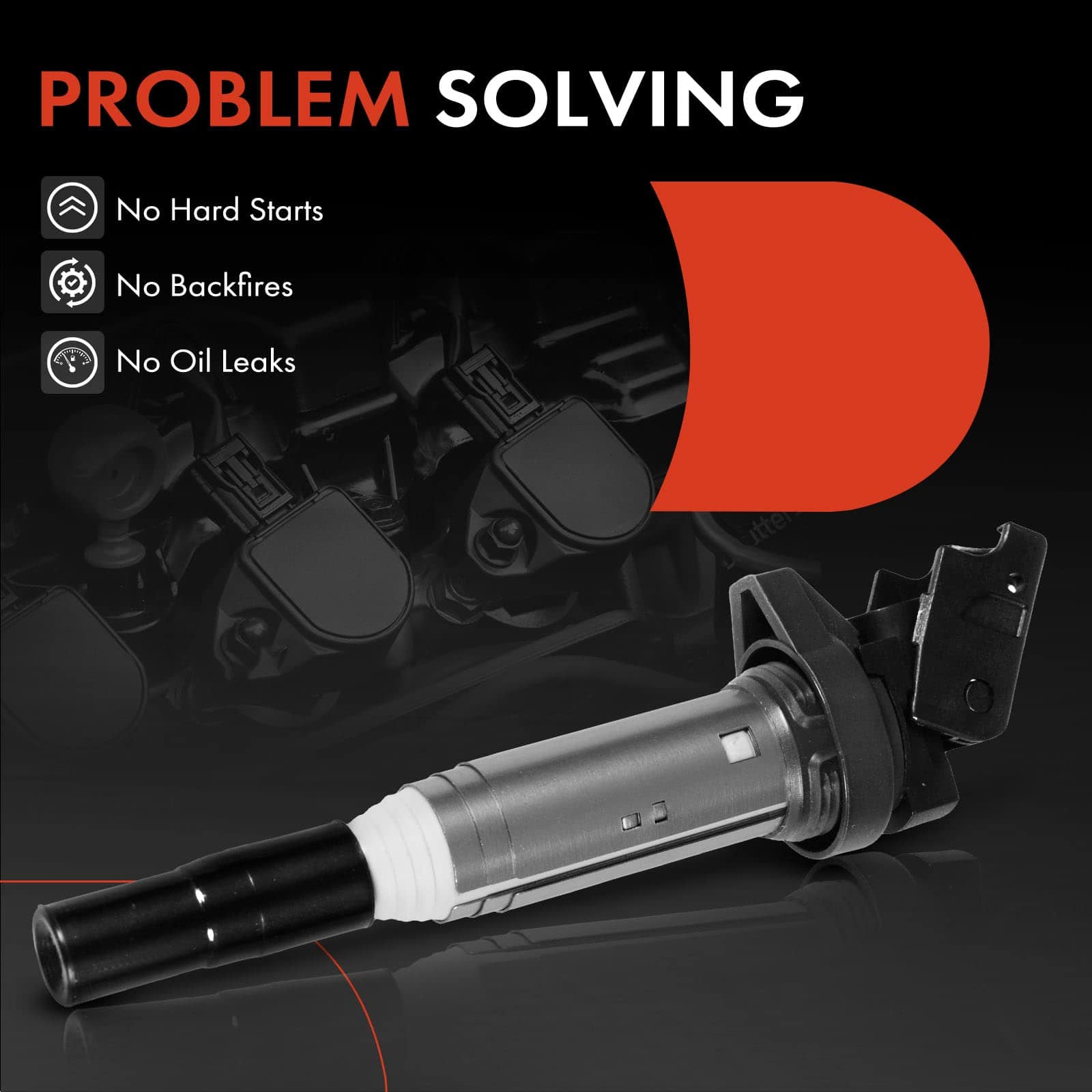 Conjunto de 6 Bobinas de Encendido de Motor A-Premium - Imagen 8