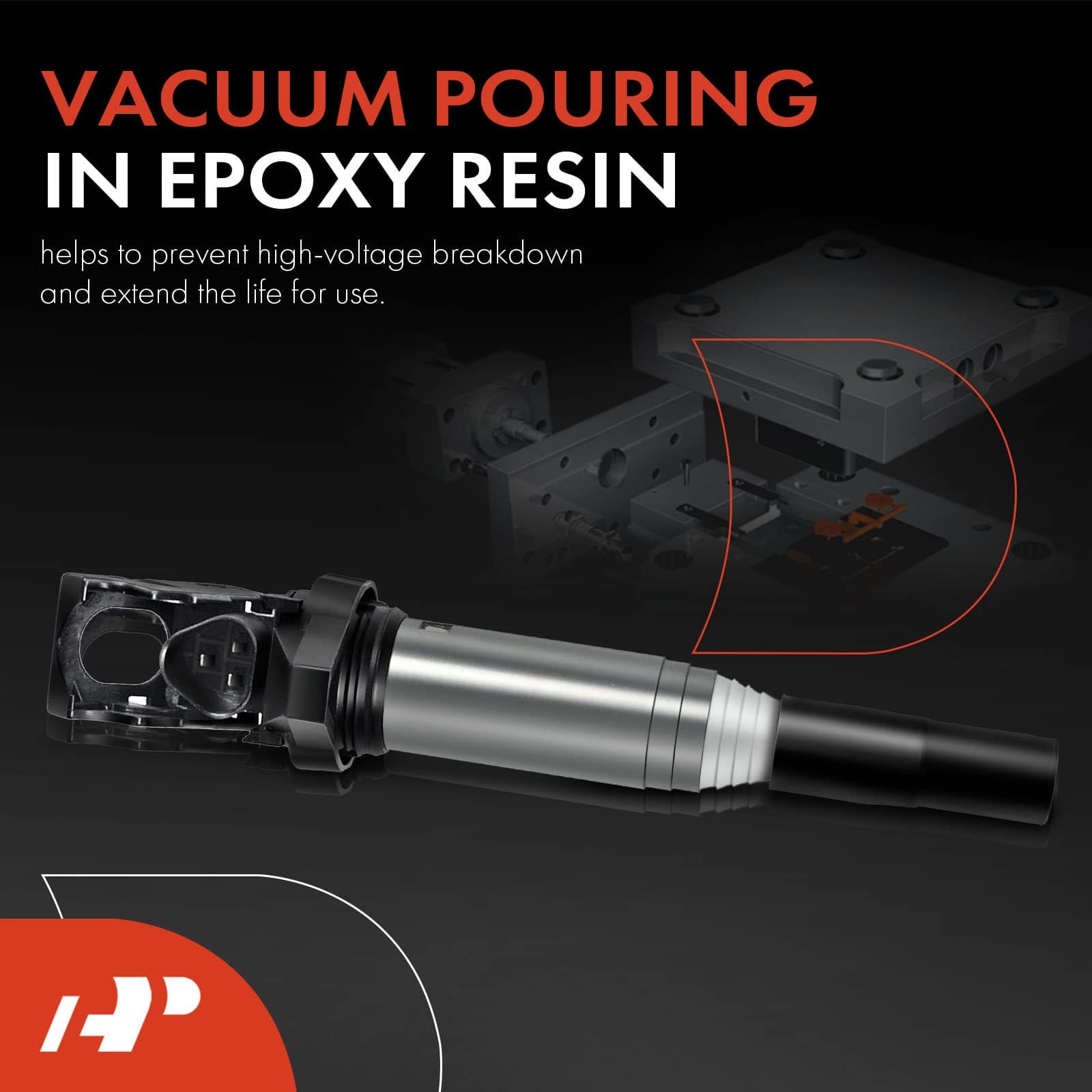 Conjunto de 6 Bobinas de Encendido de Motor A-Premium - Imagen 4