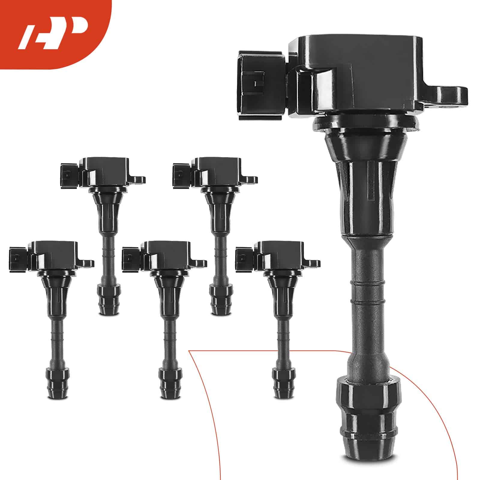 Conjunto de 6 Bobinas de Encendido Premium Compatible con - Imagen 9