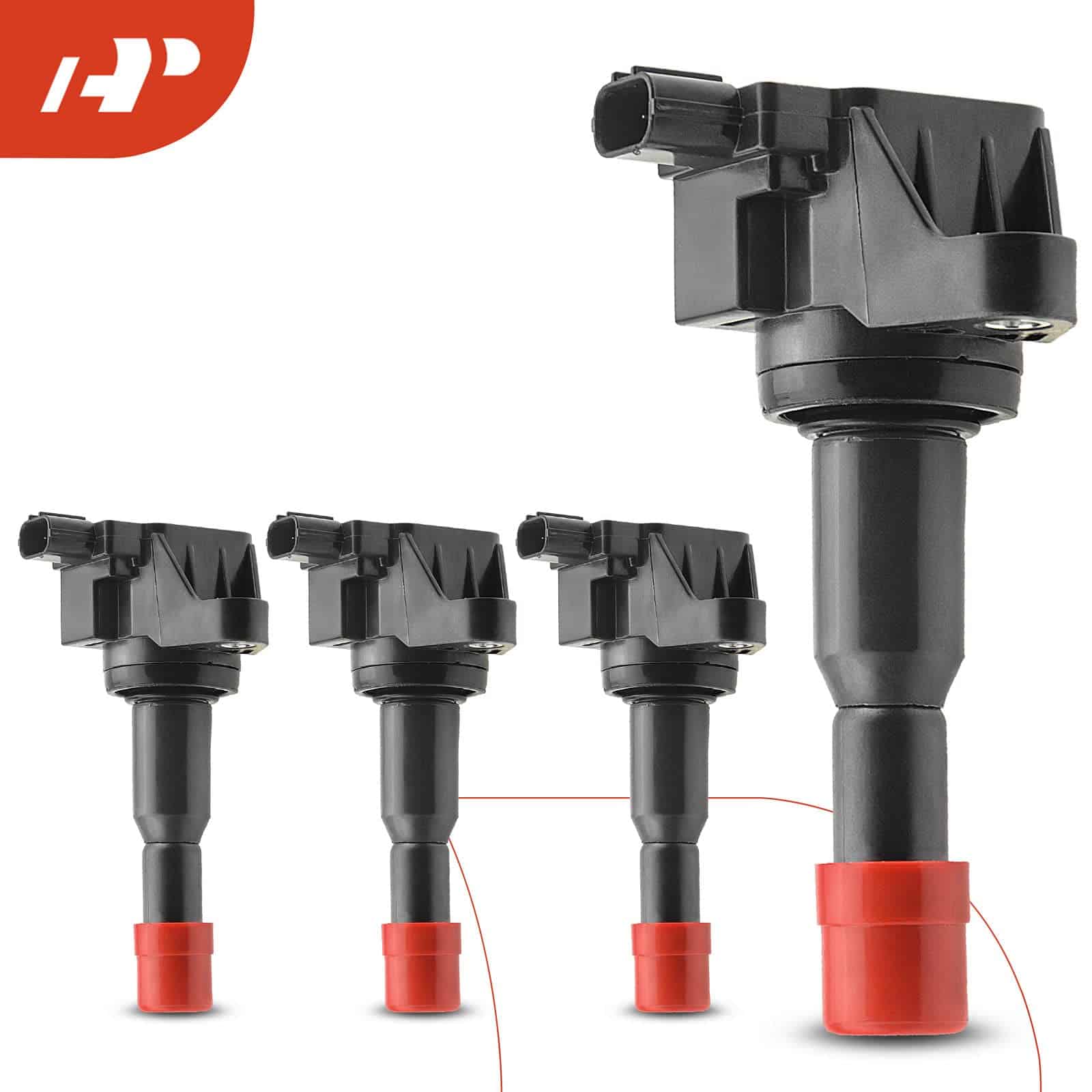 Conjunto de 4 paquetes de bobinas de encendido del motor - Imagen 9