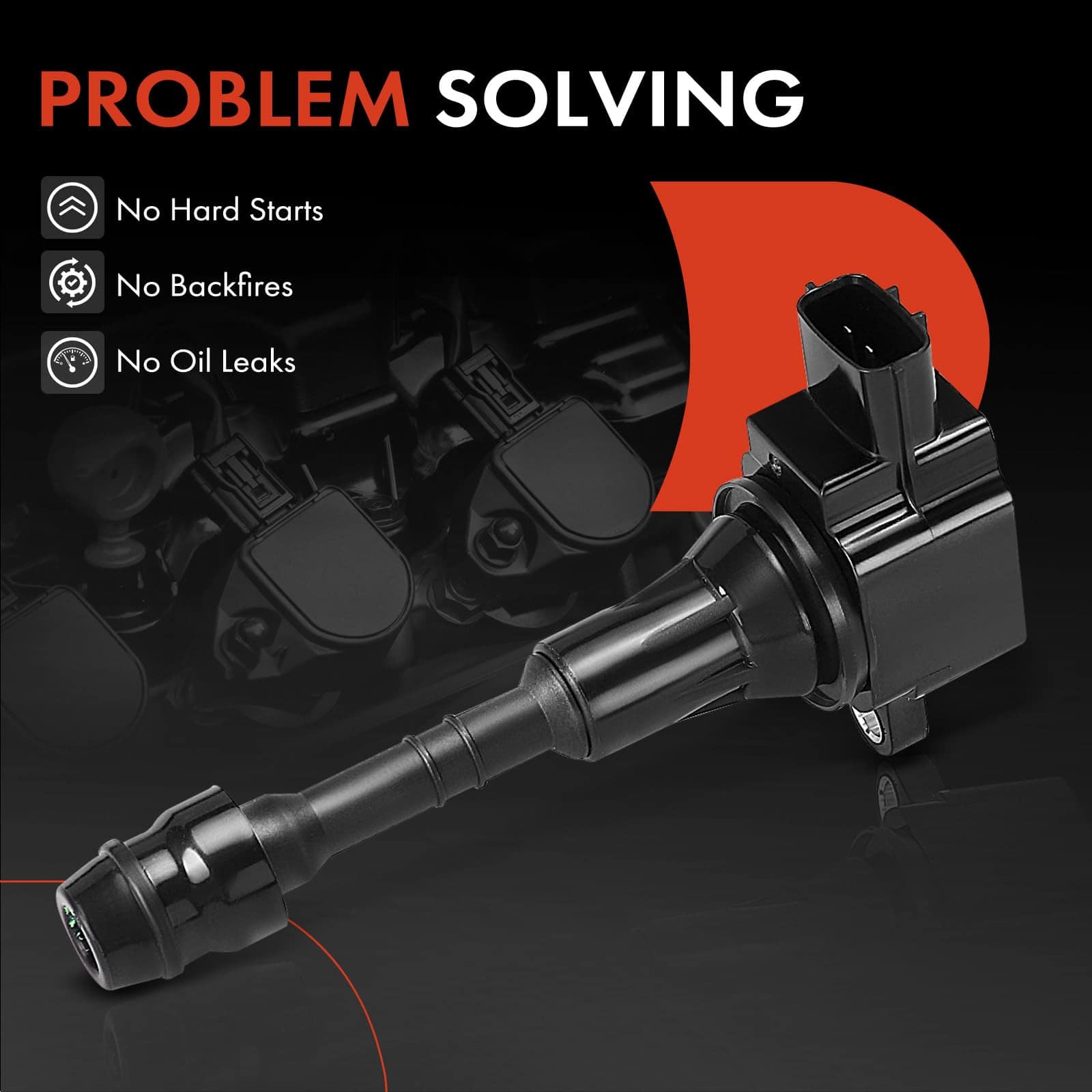 Bobina de Encendido del Motor A-Premium Compatible con - Imagen 8